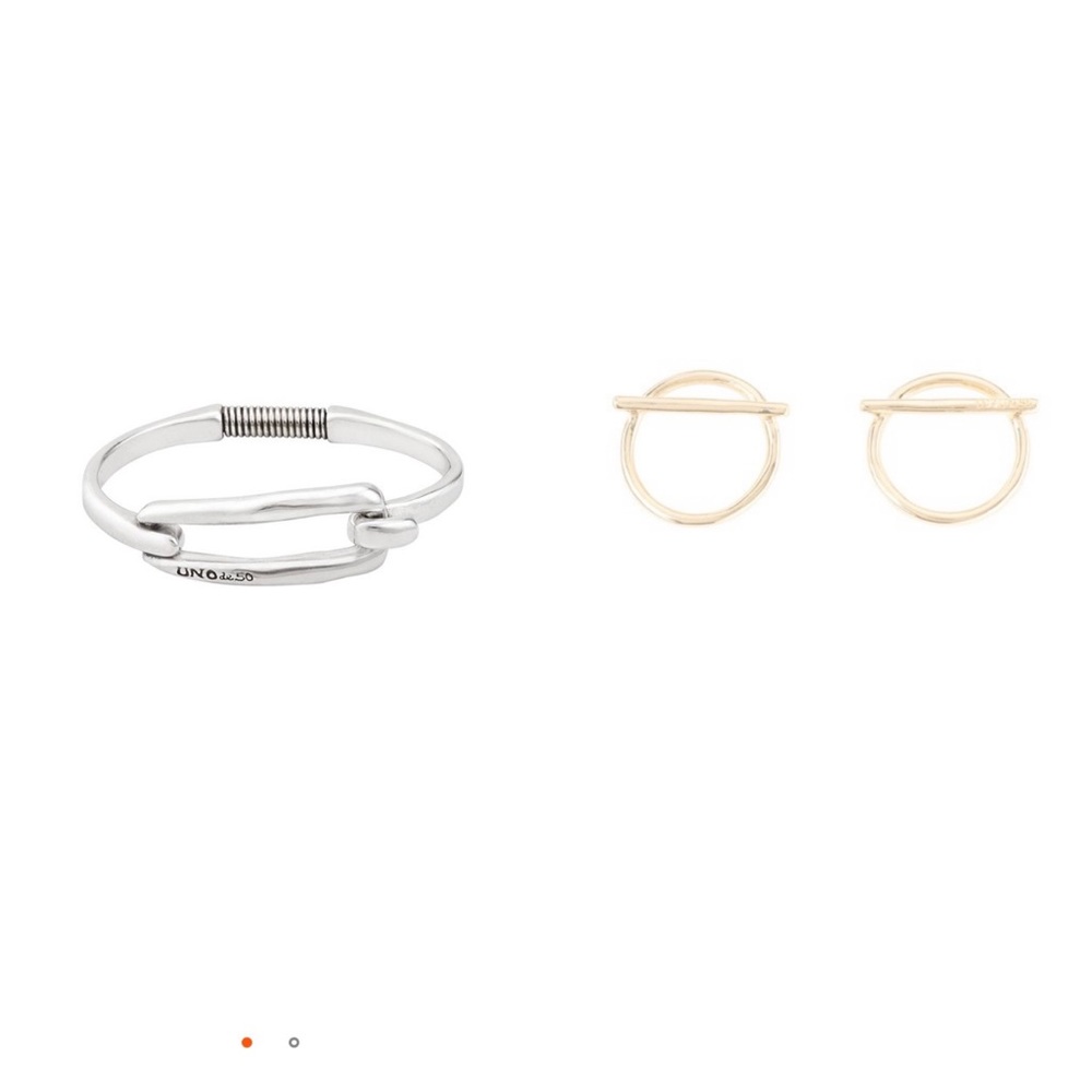 Uno de 50 bracelet and earrings
